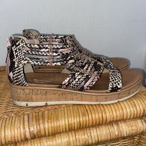 Baretraps Posture Plus Sandals non slip nonskid comfort Orthopedic Size 8.5